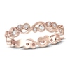 Thumbnail Image 1 of Kirk Kara Diamond Lace Wedding Band 1/8 ct tw Round 14K Rose Gold