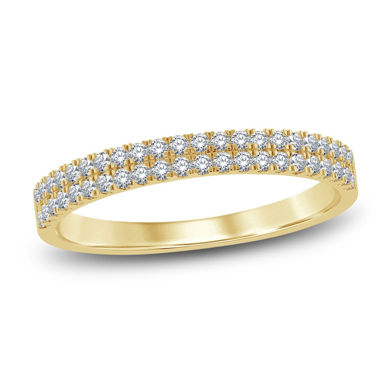 Main Image 1 of Diamond Anniversary Band 1/4 ct tw Round 14K Yellow Gold