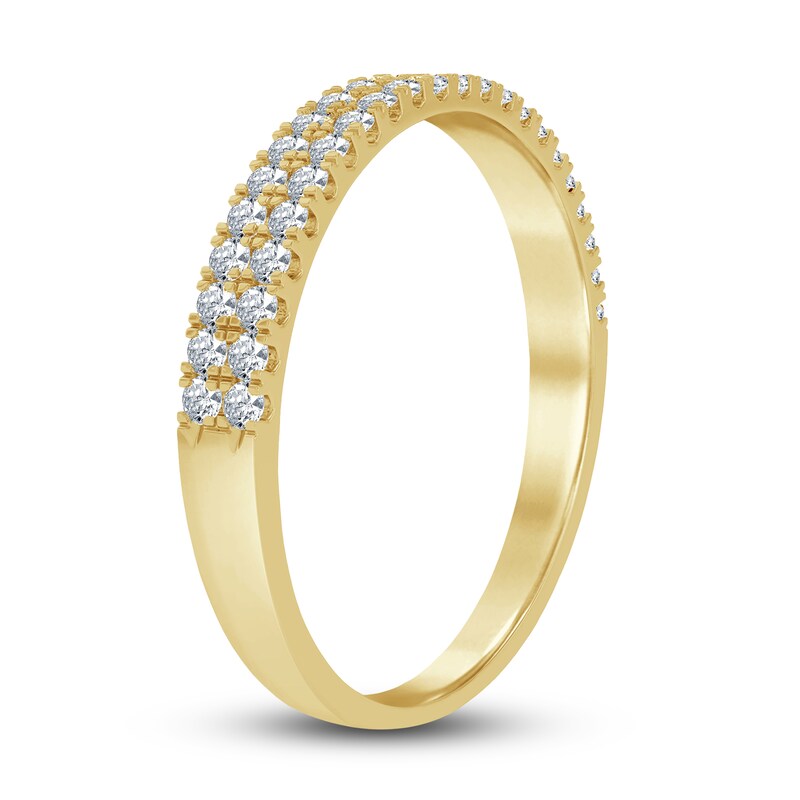 Main Image 2 of Diamond Anniversary Band 1/4 ct tw Round 14K Yellow Gold