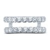 Thumbnail Image 3 of Diamond Insert Ring 2 ct tw Round 14K White Gold