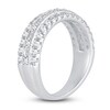 Thumbnail Image 2 of Diamond Anniversary Band 1 ct tw Round/Baguette 14K White Gold