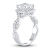 Thumbnail Image 1 of Lab-Created Diamond Engagement Ring 2-7/8 ct tw Princess/Round 14K White Gold
