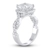 Thumbnail Image 2 of Lab-Grown Diamond Engagement Ring 2-7/8 ct tw Princess/Round 14K White Gold