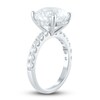 Thumbnail Image 2 of Lab-Grown Diamond Engagement Ring 5-3/4 ct tw Round Platinum