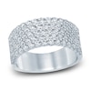 Thumbnail Image 1 of Lab-Grown Diamond Anniversary Band 2 ct tw Round 14K White Gold