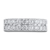 Thumbnail Image 2 of Lab-Created Diamond Anniversary Band 2 ct tw Round 14K White Gold