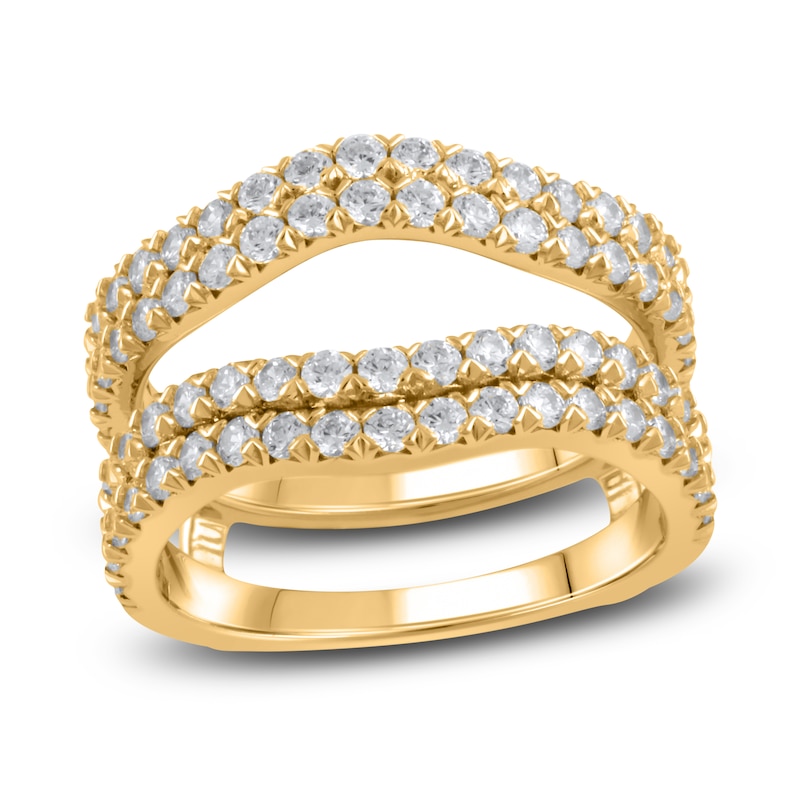 Main Image 1 of Lab-Grown Diamond Enhancer Band 1-1/2 ct tw Round 14K Yellow Gold