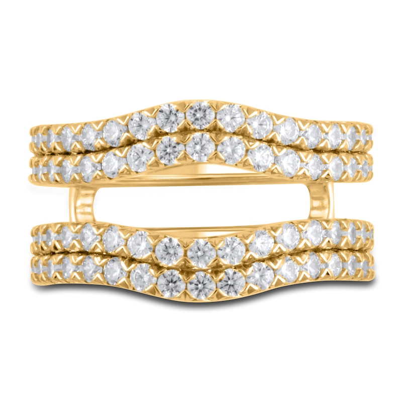 Main Image 3 of Lab-Grown Diamond Enhancer Band 1-1/2 ct tw Round 14K Yellow Gold