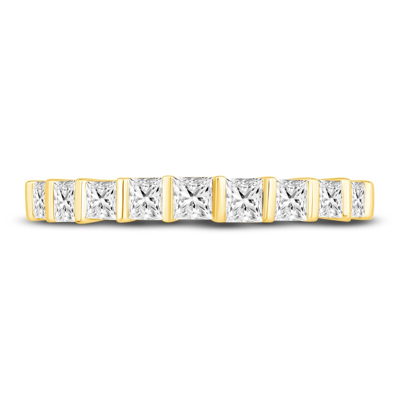 Main Image 3 of Diamond Anniversary Band 7/8 ct tw Princess 14K Yellow Gold