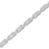 Thumbnail Image 2 of Men's Diamond Bracelet 1 ct tw Round 14K White Gold 8.5"