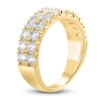 Thumbnail Image 2 of Lab-Grown Diamond Anniversary Band 2 ct tw Round 14K Yellow Gold