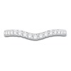 Thumbnail Image 3 of Diamond Contour Anniversary Band 1/4 ct tw Round 18K White Gold