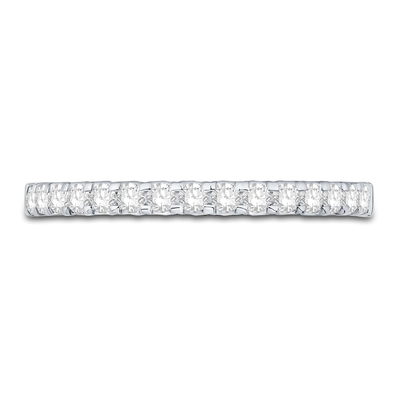 Main Image 2 of Diamond Anniversary Band 1/4 ct tw Round 18K White Gold