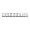 Thumbnail Image 2 of Diamond Anniversary Band 1/2 ct tw Round 18K White Gold