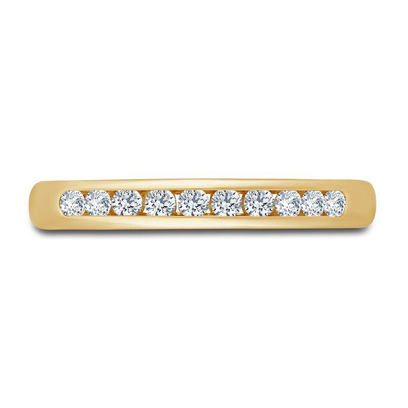 Diamond Anniversary Band 1/4 ct tw Round 14K Yellow Gold