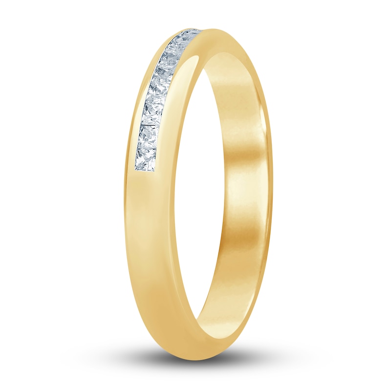 Main Image 2 of Diamond Anniversary Band 1/4 ct tw Princess 14K Yellow Gold