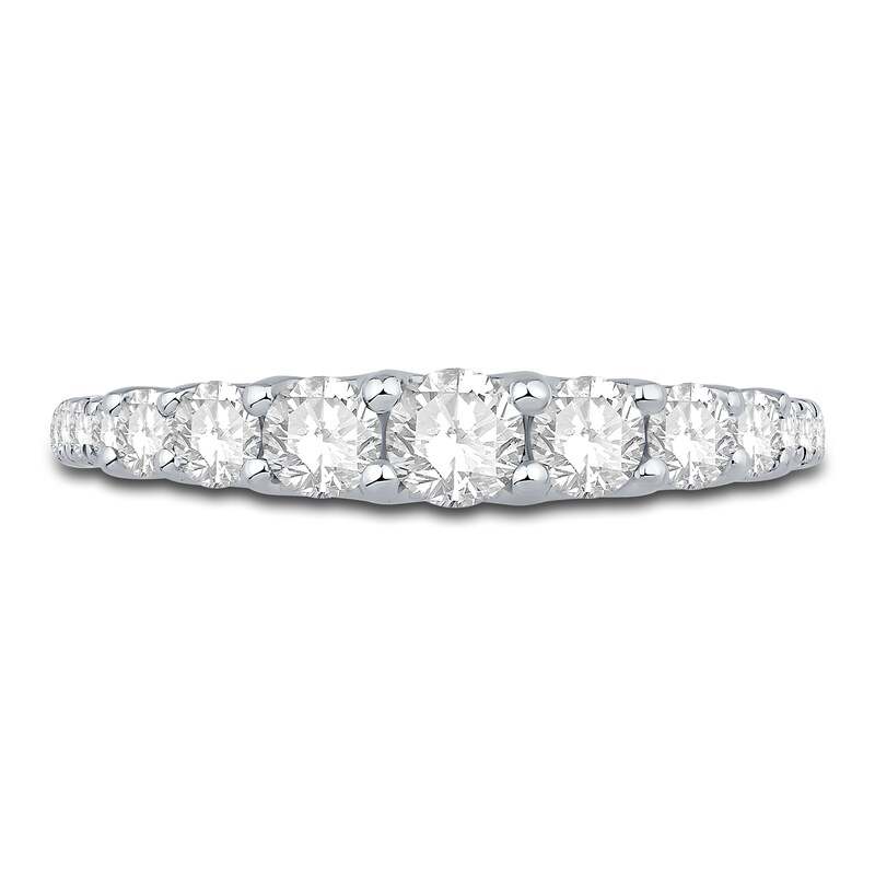 Diamond Anniversary Band 1 ct tw Round 18K White Gold