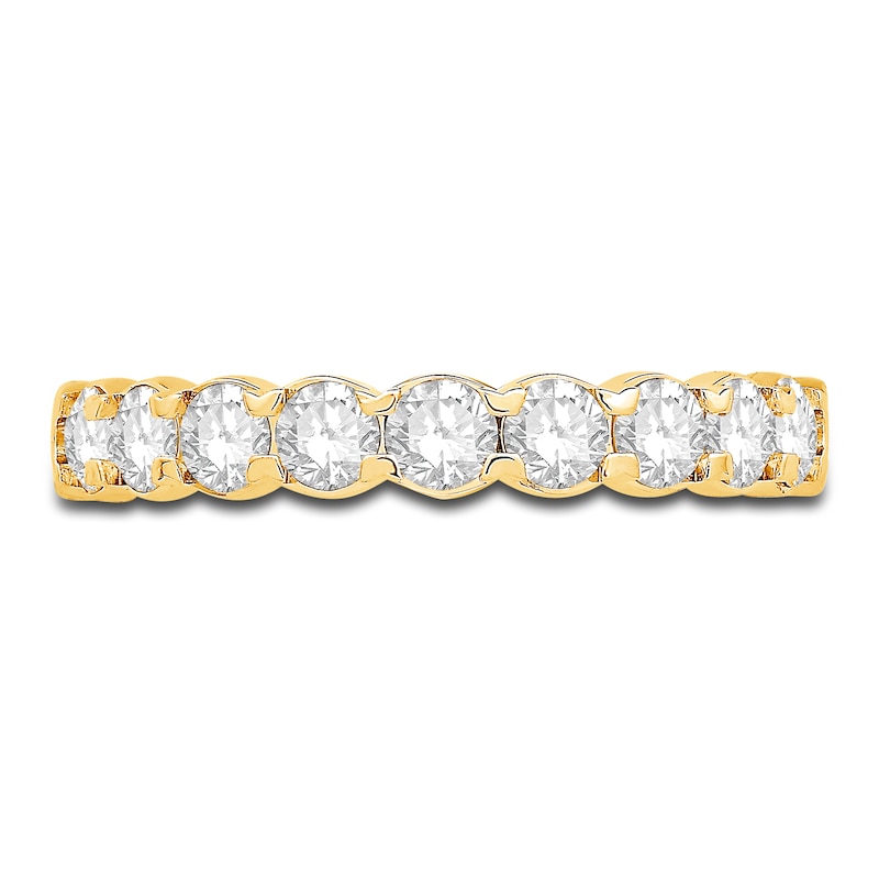 Main Image 2 of Diamond Anniversary Band 1 ct tw Round 14K Yellow Gold