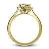 Thumbnail Image 2 of Diamond Engagement Ring 1/2 ct tw Round 14K Yellow Gold