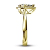 Thumbnail Image 3 of Diamond Engagement Ring 1/2 ct tw Round 14K Yellow Gold