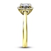 Thumbnail Image 3 of Diamond Engagement Ring 1/2 ct tw Round 14K Yellow Gold