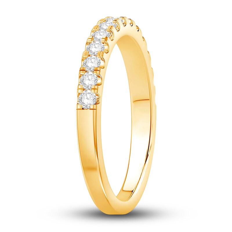 Main Image 2 of Diamond Anniversary Band 1/2 ct tw Round 14K Yellow Gold