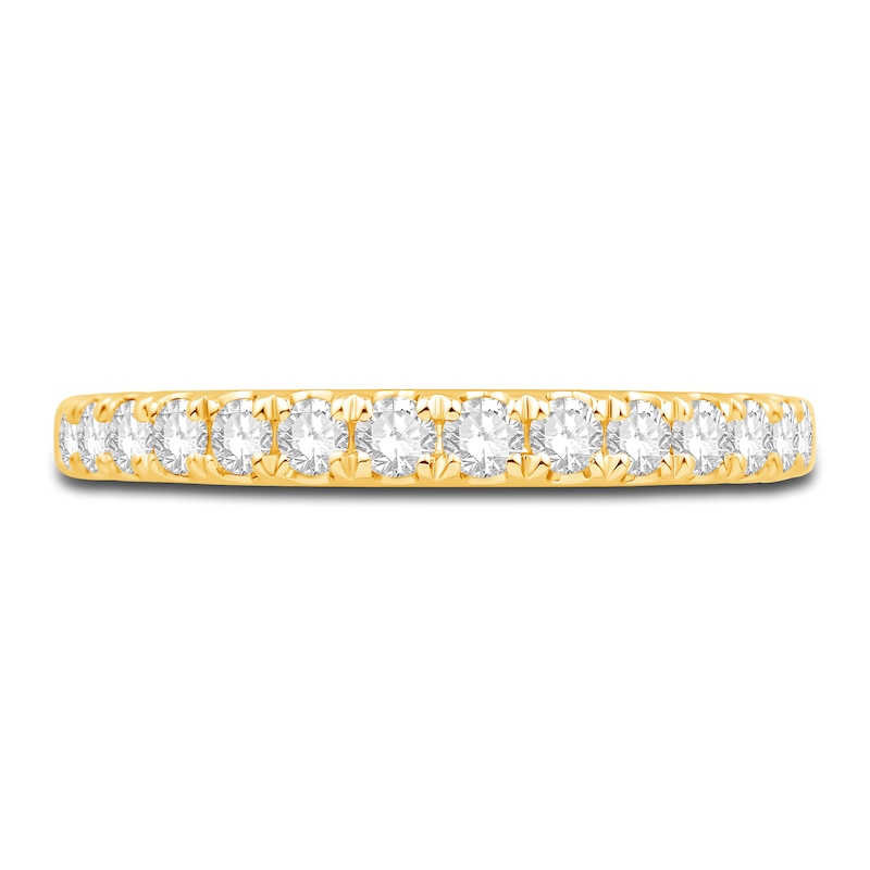 Main Image 3 of Diamond Anniversary Band 1/2 ct tw Round 14K Yellow Gold
