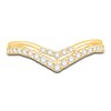 Thumbnail Image 2 of Diamond Contour Anniversary Band 1/3 ct tw Round 14K Yellow Gold