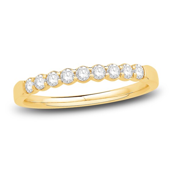 Diamond Anniversary Band 14 ct tw Round 14K Yellow Gold
