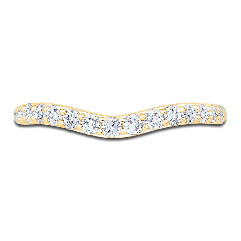 Diamond Anniversary Enhancer Band 3/8 ct tw Round 14K Yellow Gold