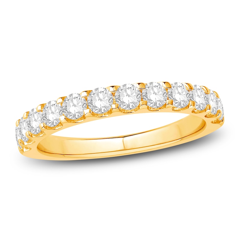 Main Image 1 of Diamond Anniversary Band 7/8 ct tw Round 14K Yellow Gold