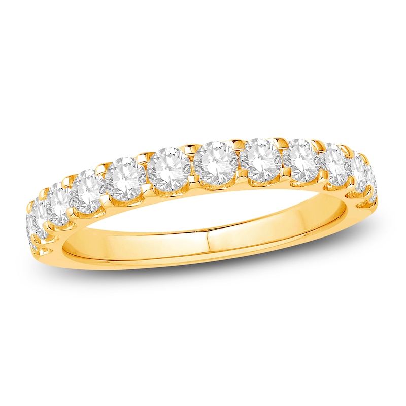 Diamond Anniversary Band 7/8 ct tw Round 14K Yellow Gold