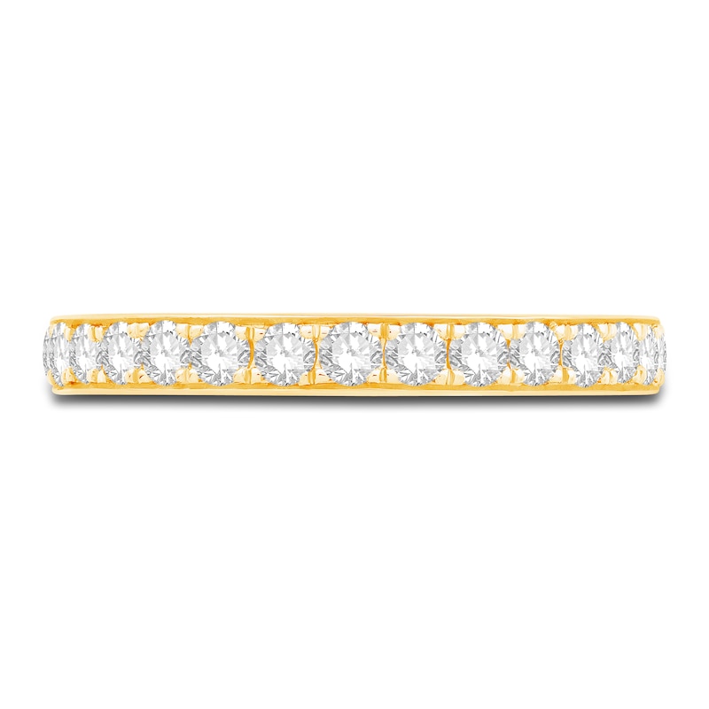 Main Image 2 of Diamond Anniversary Band 1/2 ct tw Round 14K Yellow Gold