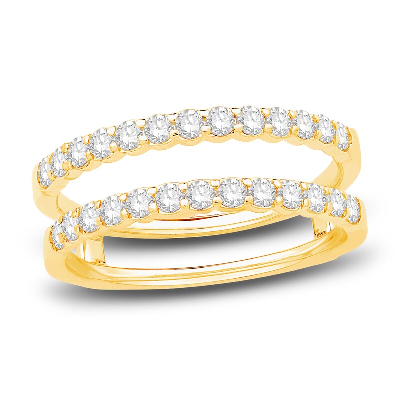 Diamond Anniversary Enhancer Band 1/2 ct tw Round 14K Yellow Gold