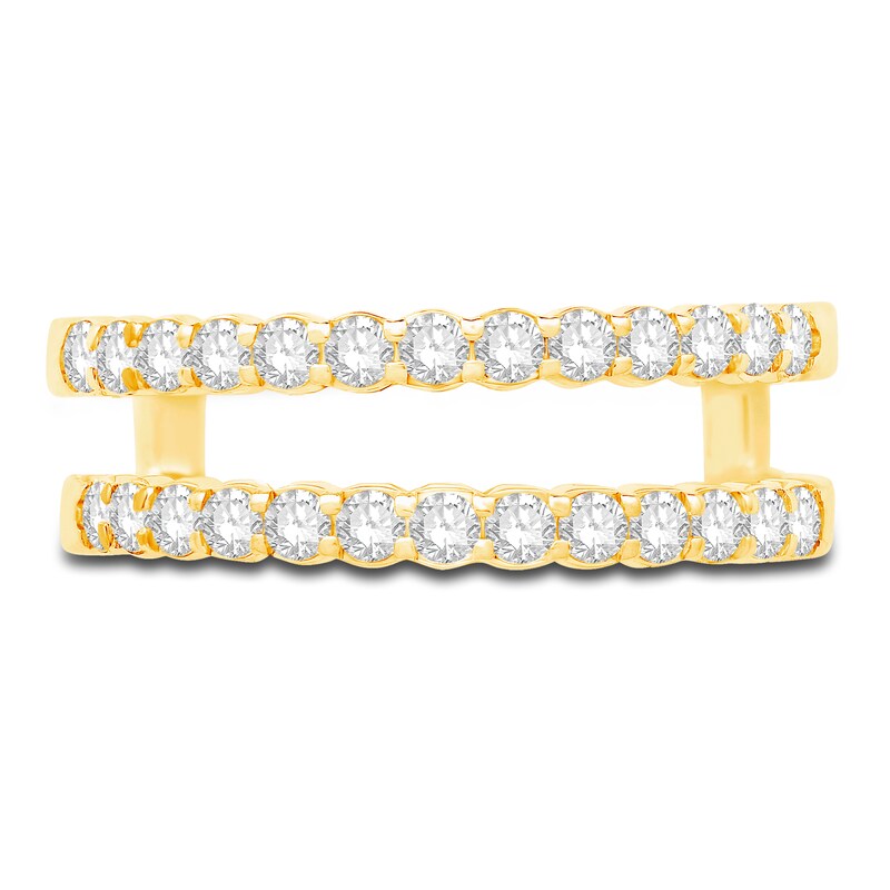 Diamond Anniversary Enhancer Band 1/2 ct tw Round 14K Yellow Gold