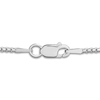 Thumbnail Image 3 of Men's Diamond Shield Pendant Necklace 1/4 ct tw Round Sterling Silver 22"
