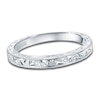 Thumbnail Image 1 of Kirk Kara Engraved Wedding Band Platinum