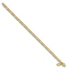 Thumbnail Image 2 of High-Polish Figaro Chain Bracelet 24K Yellow Gold 8" 4.8mm