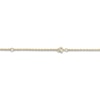 Thumbnail Image 3 of High-Polish Personalized Name Dog Tag Necklace 1/4 ct tw 14K Yellow Gold 22"