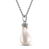 Thumbnail Image 1 of 1933 by Esquire Men's Baroque Cultured Pearl Necklace Sterling Silver 22"