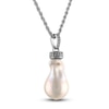 Thumbnail Image 2 of 1933 by Esquire Men's Baroque Cultured Pearl Necklace Sterling Silver 22"