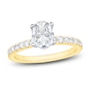Thumbnail Image 1 of Diamond Engagement Ring 1-1/3 ct tw Oval 14K Yellow Gold