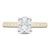 Thumbnail Image 3 of Diamond Engagement Ring 1-1/3 ct tw Oval 14K Yellow Gold