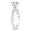 Thumbnail Image 2 of Diamond Engagement Ring 1 ct tw Princess 14K White Gold
