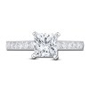 Thumbnail Image 3 of Diamond Engagement Ring 1 ct tw Princess 14K White Gold