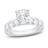 Thumbnail Image 1 of Diamond Engagement Ring 3-3/8 ct tw Cushion 14K White Gold