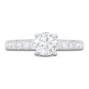 Thumbnail Image 2 of Diamond Engagement Ring 1-1/2 ct tw Round 14K White Gold