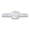 Thumbnail Image 2 of Diamond Engagement Ring 1-1/2 ct tw Round 14K White Gold