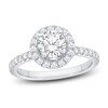 Thumbnail Image 1 of Diamond Engagement Ring 1-3/8 ct tw Round 14K White Gold
