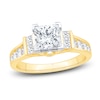 Thumbnail Image 1 of Diamond Engagement Ring 1-3/4 ct tw Princess/Round 14K Yellow Gold